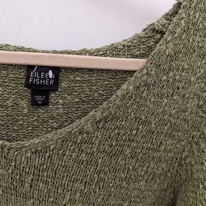 Eileen Fisher Green Sweater